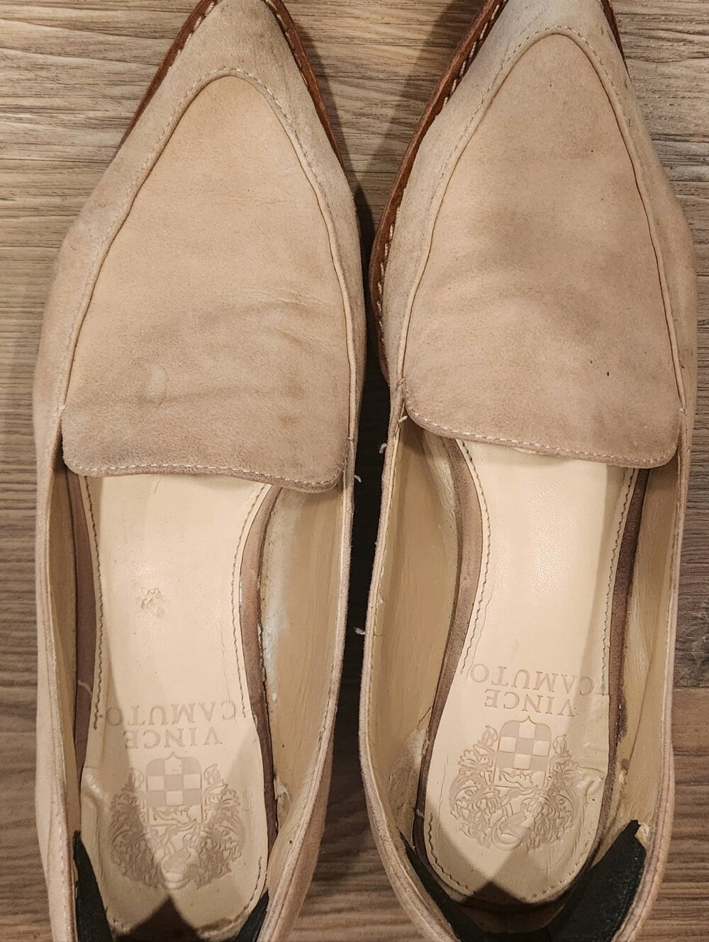 Vince Camuto Nude Suede Women Size 36.5 / 6